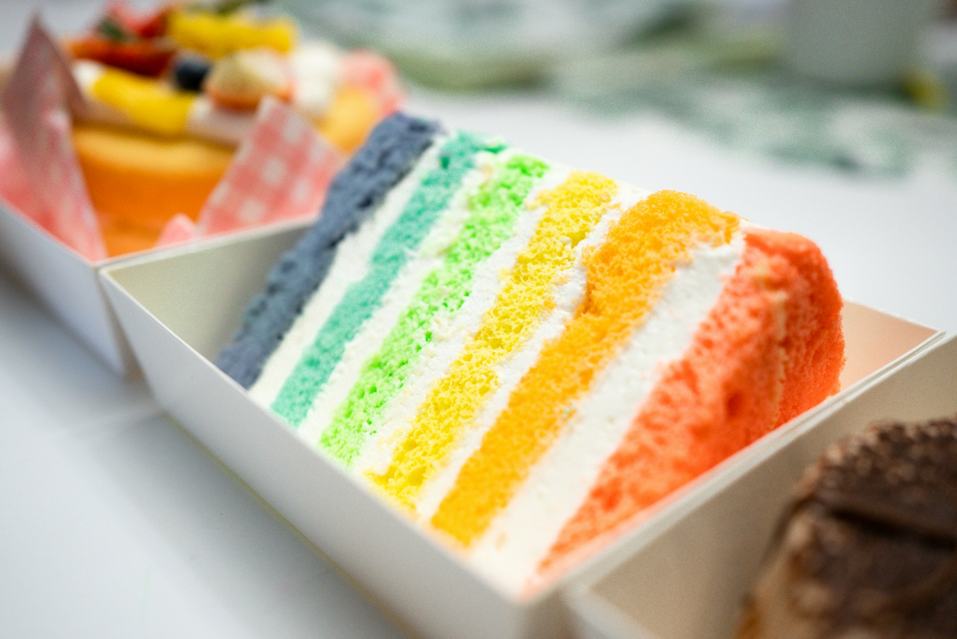 Resep rainbow cake
